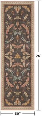 Hazo Haus 2'6"x8' 8ft Long Hallway Runner Rug, Stain Resistant Non-Slip Kitchen - Image 2