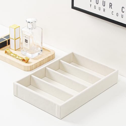 Byken 2 Pcs Sunglasses Organizer, 4 Grid Eyeglass Jewelry Storage Tray - Image 5