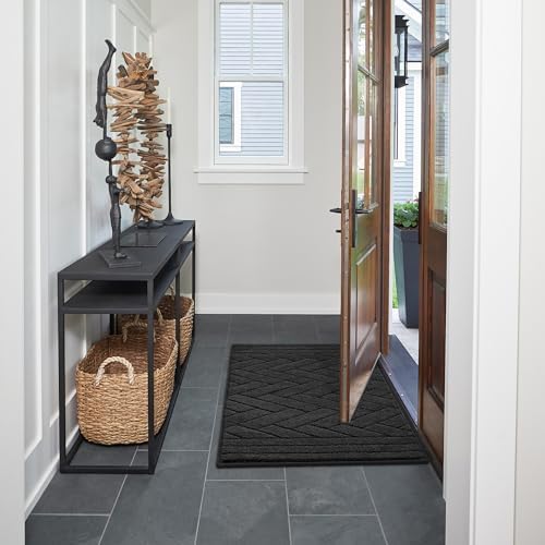 Tindbea Dog Door Mat for Mud Paws, Dirt Trapper Mud Mat - Image 4