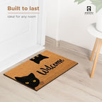 Coir Welcome Mat, Welcome Cats, 24 x 36 in - Image 5