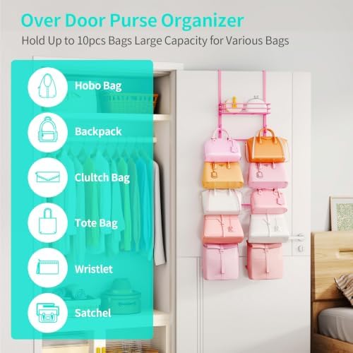 HapiRm Over the Door Purse Organizer - Image 5