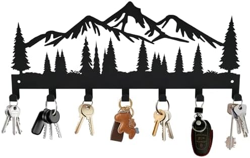 Key Holder Wall Mount, Metal Key Holder by Monlyey