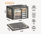 3 Openings Large Clothes Storage Bins - Image 6