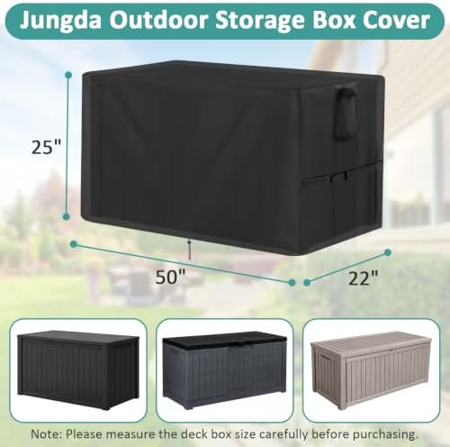 Outdoor Storage Box Cover for YITAHOME /Keter Deck Box - Image 2