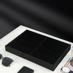 Julysky Sunglass Organizer Tray, 8 Grids Watch Holder Display Jewelry Tray - Image 4