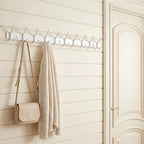 WEBI Coat Rack Wall Mounted, 10 Hooks, Coat Hanger Wall, Hook Rack, Jacket Hooks - Image 2