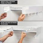 Foldable Wall Mounted Drying Rack - Image 6