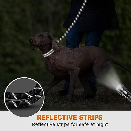 Taglory Rope Dog Leash for Medium Large Dogs, 6 FT Padded Handle - Image 5