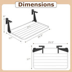 Tangkula Portable Clothes Drying Rack - Image 6