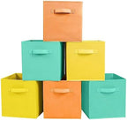 ShellKingdom Storage Bins, Foldable Fabric Storage Cubes And Cloth Storage by ShellKingdom