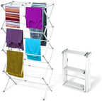 BLACK+DECKER 4-Tier Expandable Collapsible Clothes Drying Rack, Telescopic by Unknown