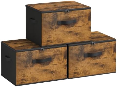 SONGMICS Set of 3 Storage Bins by SONGMICSbySONGMICSHOME