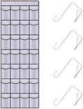 28 Mesh Pockets Hanging Over the Door Shoe Organizer by Unknown