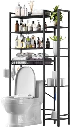 Kalrin 8-Tier Over The Toilet Storage - Image 4