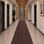 Ottomanson 3x44 Hallway Runner Rug – Non-Slip Indoor Outdoor Door Mat by Ottomanson