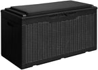 Devoko 100 Gallon Resin Waterproof Outdoor Storage Box by DEVOKO