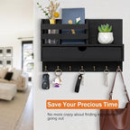 Key Holder Wall Mount, Mail Organizer - Image 6
