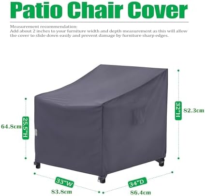 F&J Outdoors Patio Chair Covers - Image 2