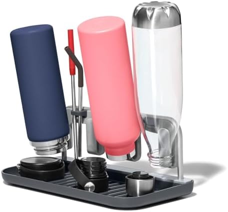OXO Good Grips Aluminum Frame Bottle Drying Rack by Unknown