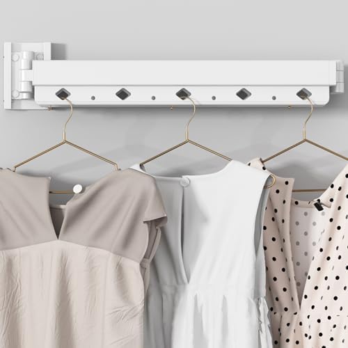 Clothes Drying Rack, Laundry Drying Rack Wall Mount - Image 4