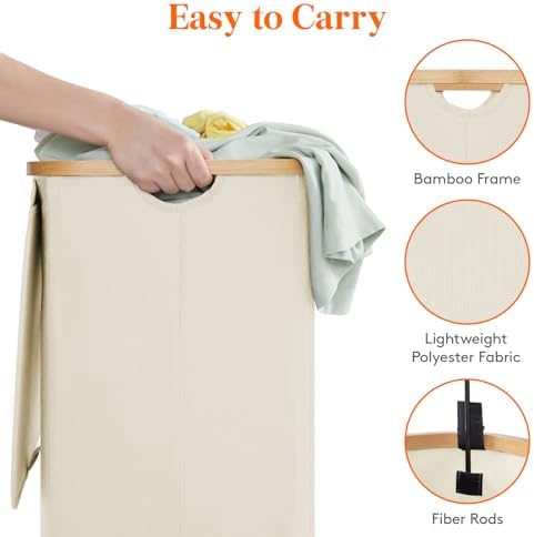 Lifewit 80L Large Laundry Basket - Image 6