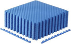 CAP Puzzle Exercise Mats | 1/2” Thick EVA Interlocking Foam Tiles by CAP