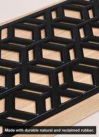 Rubber Stair Treads Non-Slip Outdoor 35”x10” – Hexagon Anti-Slip Step Mat - Image 6