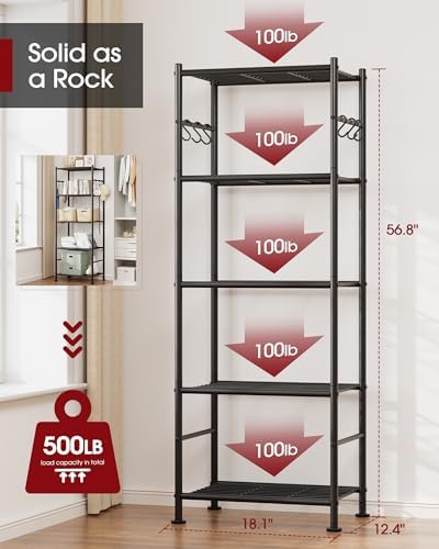 Sakugi 5-Tier Storage Rack Organizer - Image 3