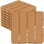 Goovilla Plastic Interlocking Deck Tiles, 9 Pack by Goovilla