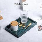 YMXYJM Real Natural Marble Tray - Image 5