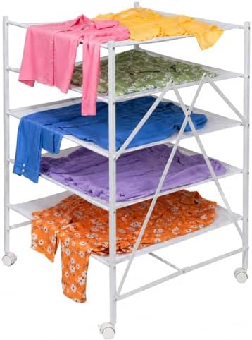 Honey-Can-Do 5-Tier Mesh Laundry Drying Rack by Honey-Can-Do