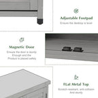 Outdoor Storage Cabinet & Potting Bench Table - Image 4