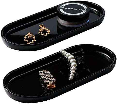 SheeChung Acrylic Vanity Tray, Bathroom Makeup Organizer Countertop - Image 2