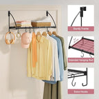 Tajsoon 24.2" Over the Door Hooks - Image 4
