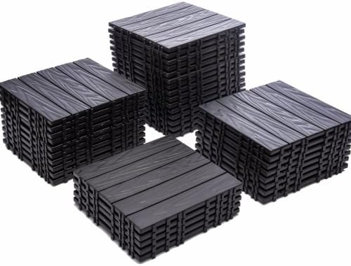 68-Pack 11.42" Interlocking Deck Tiles by KORVYAL