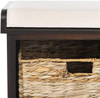 SAFAVIEH Freddy Wood Storage Bench - Image 4