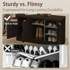DINZI LVJ Shoe Storage Bench - Image 5