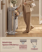 VASAGLE Narrow Shoe Storage Cabinet Organizer - Image 4