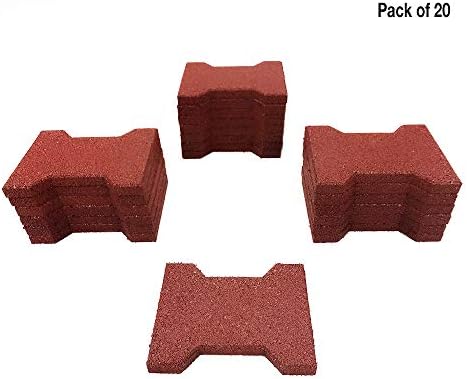 RevTime Garden Rubber Paver 3/4 Inch Thick - Image 4
