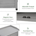 Outdoor Storage Cabinet & Potting Bench Table - Image 6