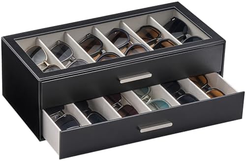 Lolalet Sunglasses Storage Box for Women by Lolalet