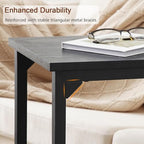 AMHANCIBLE C Shaped End Table Set of 2, Couch Side Table that Slide Under - Image 6