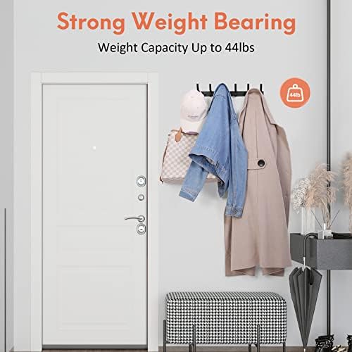 Optish Coat Rack Wall Mount, Coat Hook Wall Mount, Wall Hooks - Image 3