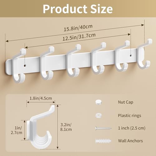 Coat Rack Wall Mount Heavy Duty, Wall Coat Hanger - Image 5