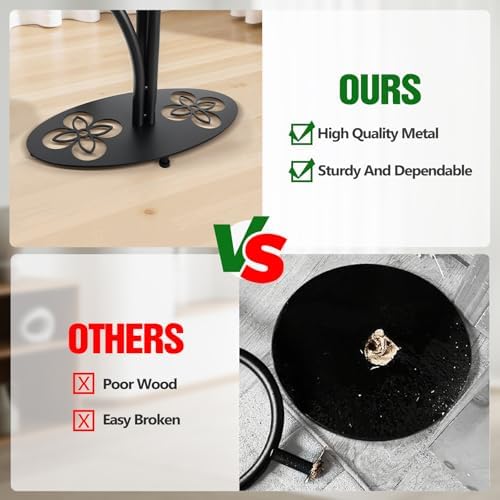 3 Tier Metal Plant Stand Indoor, - Image 4