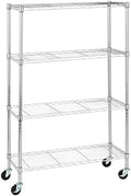 Amazon Basics 4-Shelf Adjustable Heavy Duty Storage Shelving Unit by AmazonBasics