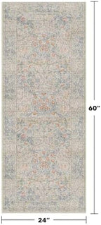 Hazo Haus Washable Bathroom Runner Rug 2x5, Non Slip Runner - Image 2