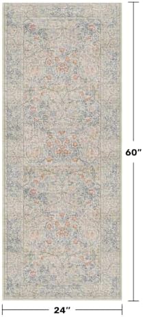 Hazo Haus Washable Bathroom Runner Rug 2x5, Non Slip Runner - Image 2