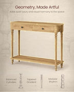 VASAGLE 39.3"Console Table, Narrow Entryway Sofa Table - Image 4