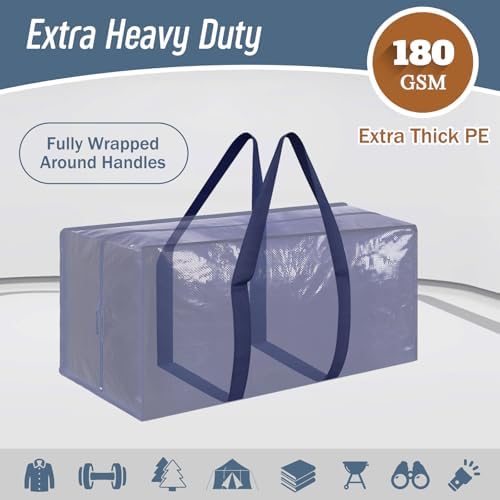 6 Pack Extra Heavy Duty Large Moving Bags - Image 2